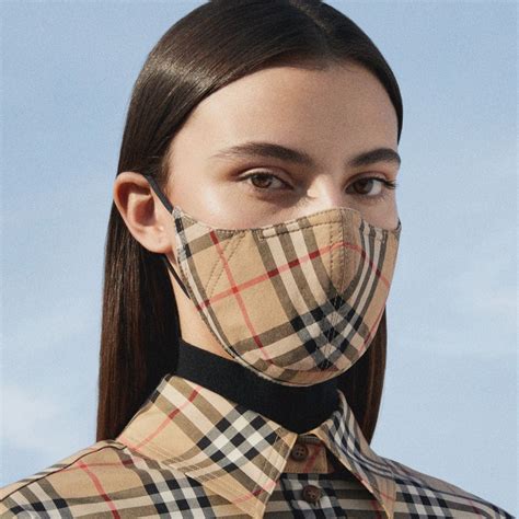 Burberry launches face masks 